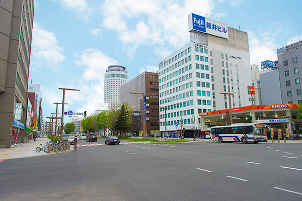 札幌市内の道を覚える